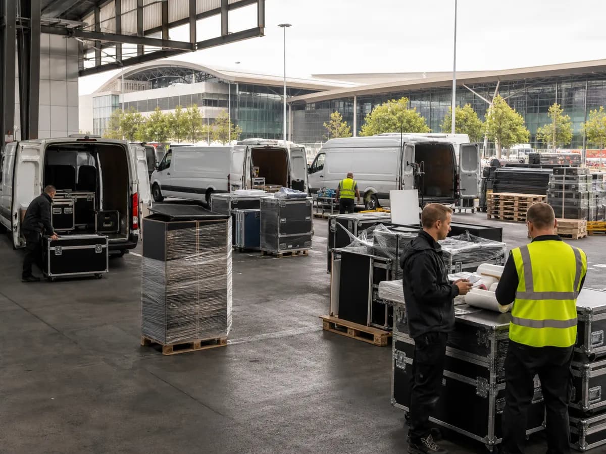 Messe-Logistikanbieter