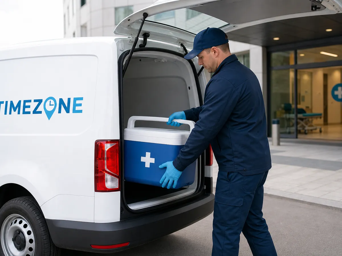 Laborumgebung fuer medizinische Transporte