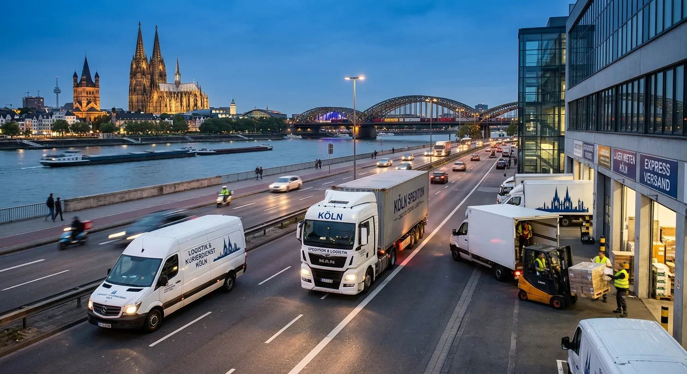 Wie ein Transportunternehmen Köln die Warenlogistik von Unternehmen verbessern kann